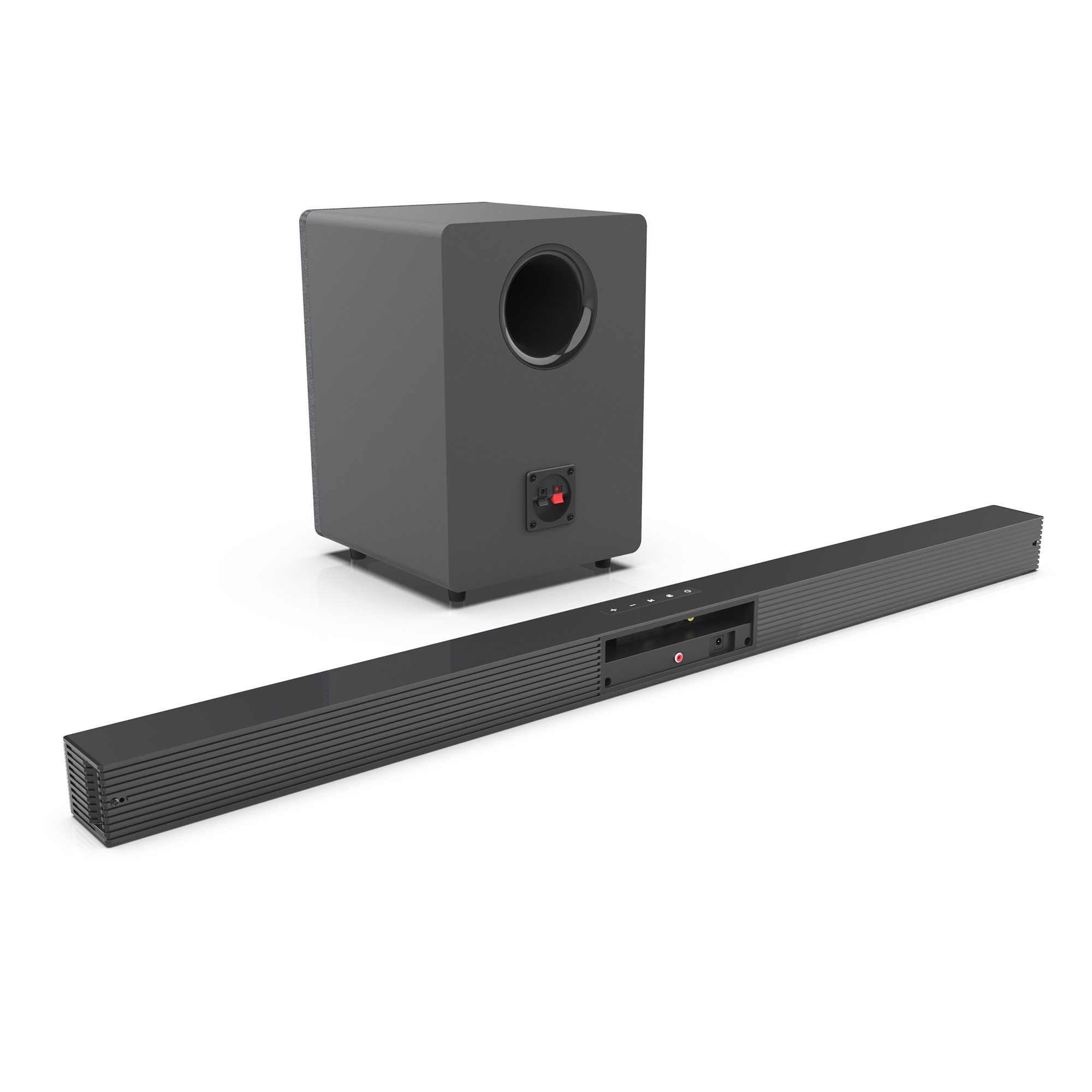Home Cinema Gadgets - Soundbar 84W z subwooferem, głośnik bezprzewodowy