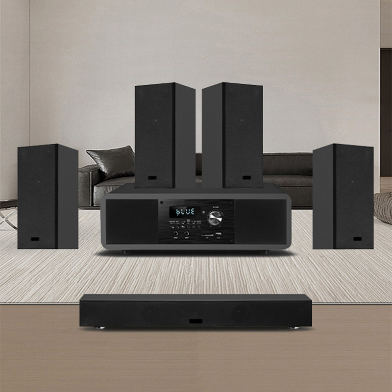 Home Cinema With Wireless Rear Speakers - Głośniki Bluetooth 5.1 Kanałowe 360 Surround