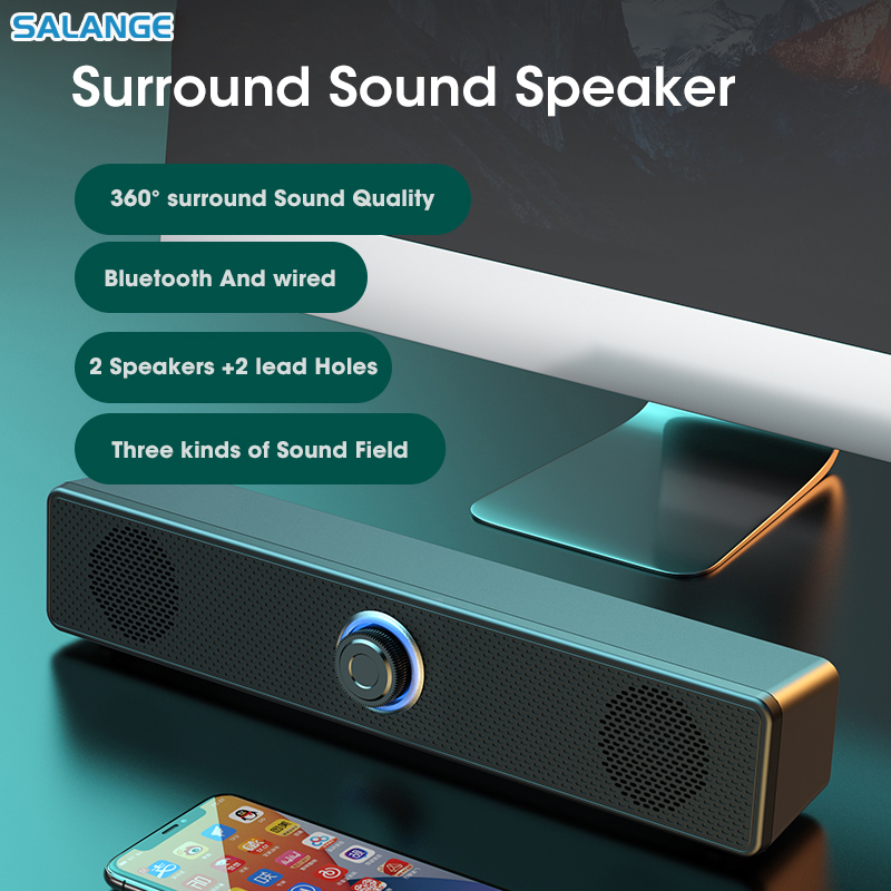 Home Cinema With Wireless Rear Speakers - Soundbar do PC Przewodowy/Bezprzewodowy Głośnik Bluetooth