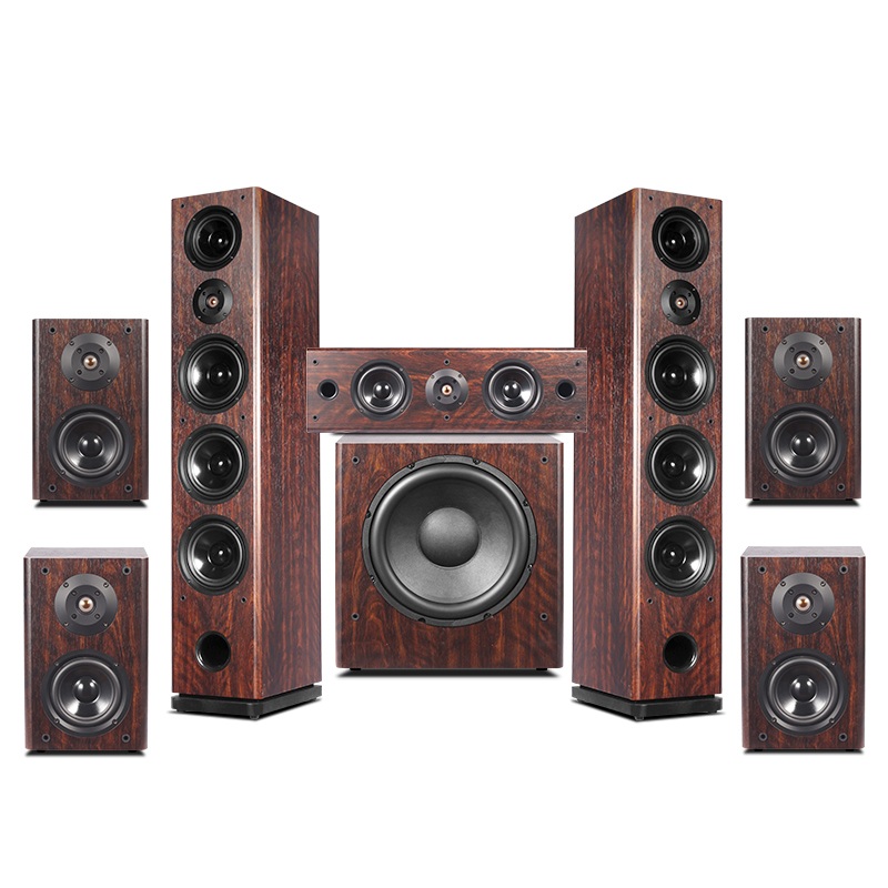Home Cinema With Wireless Rear Speakers - 7.1 System kina domowego stojący na