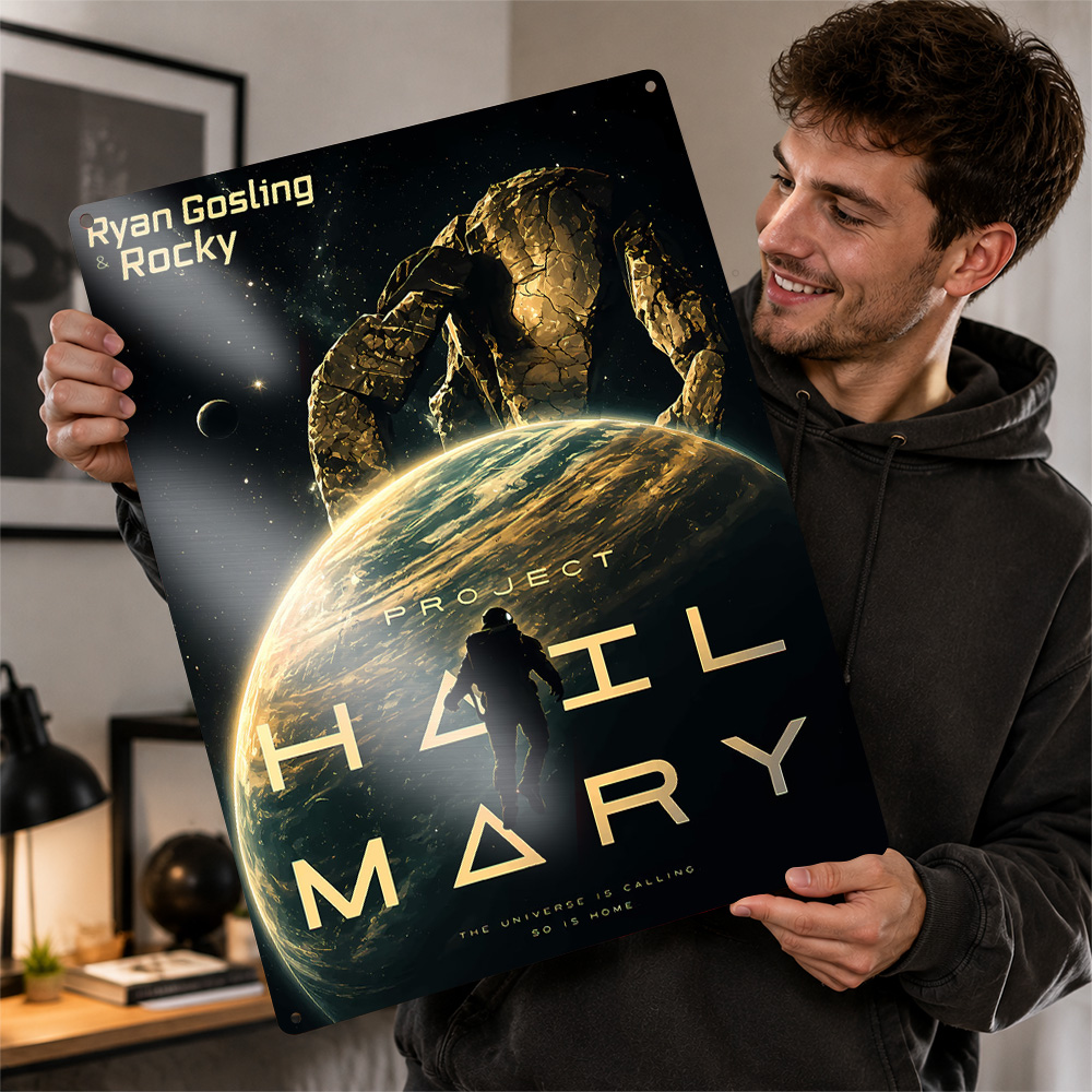 Home Cinema Films - Plakat filmowy Project Hail Mary, dekoracja
