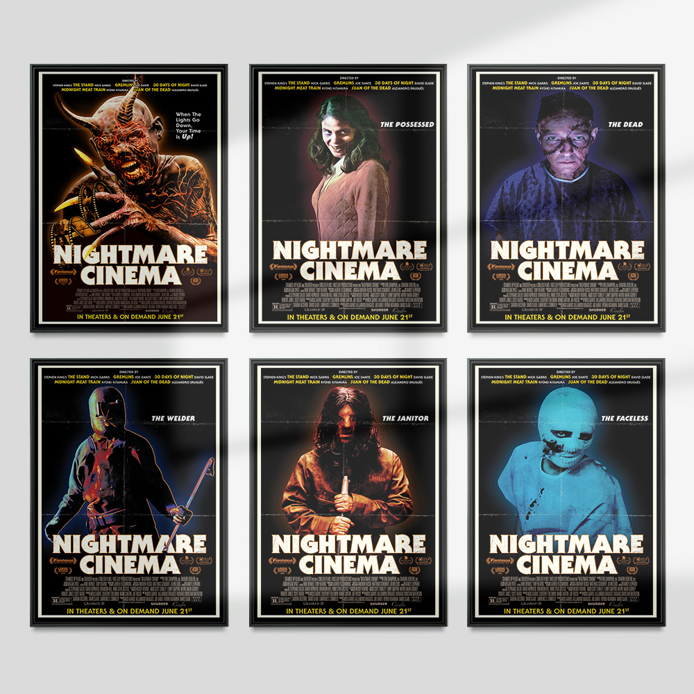 Home Cinema Films - Plakat Filmowy Kino Koszmarnego Filmu Naklejki