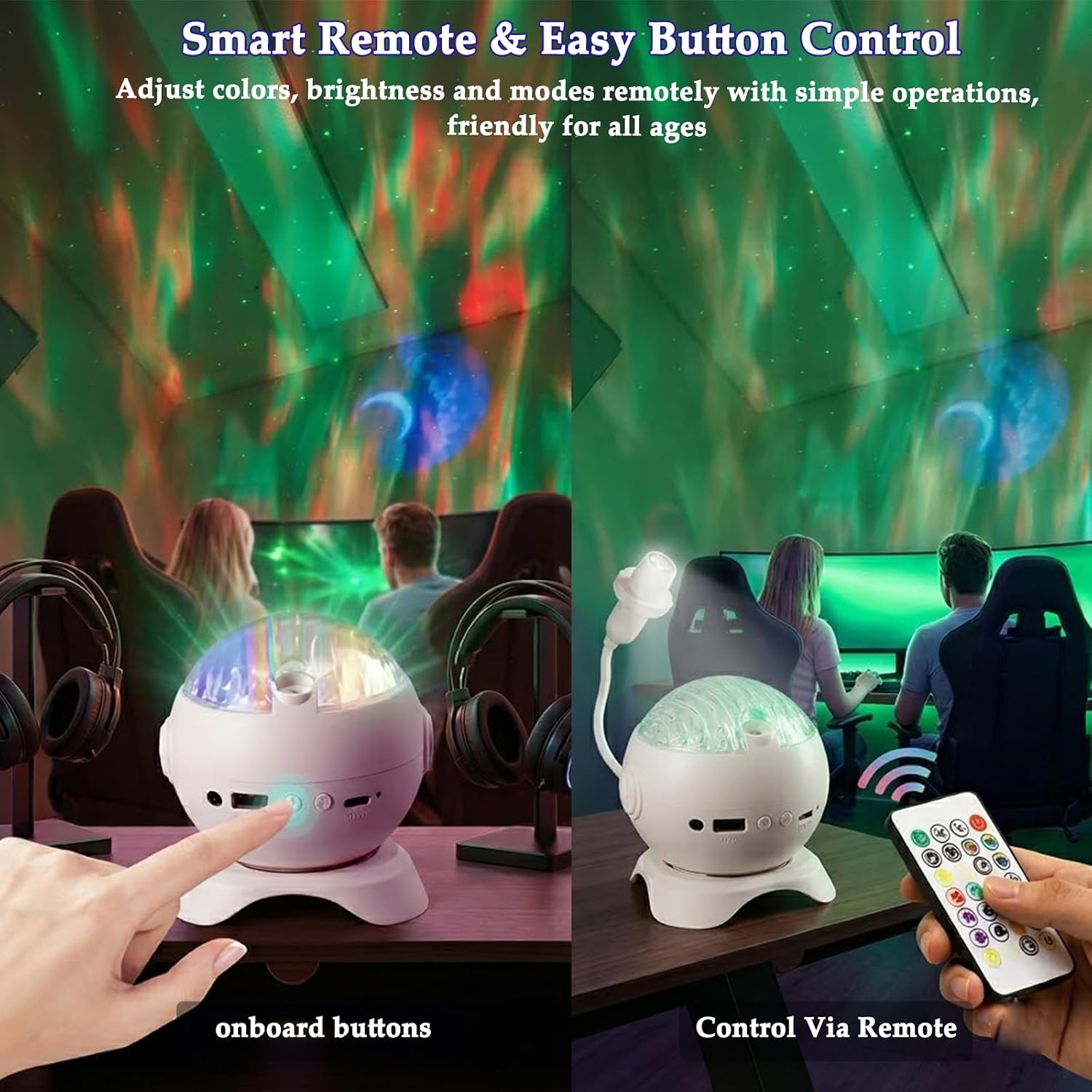 1-4 szt. Projektor Aurora Star – Home Cinema Gaming recenzja i cena