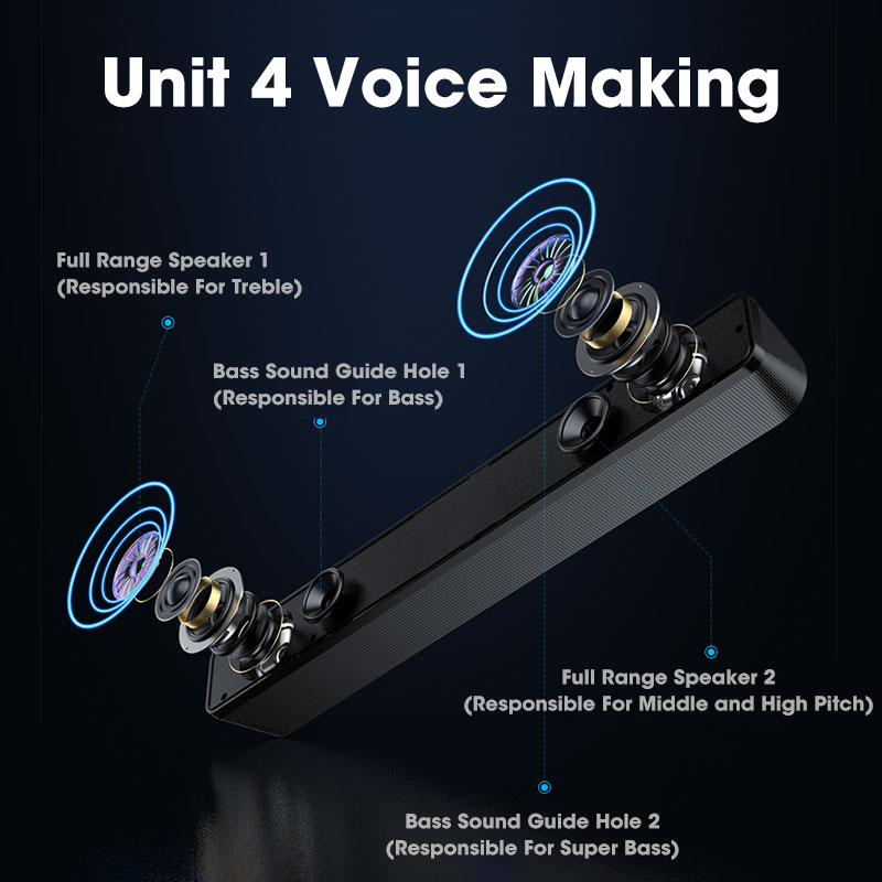 Soundbar do PC Przewodowy/Bezp – Home Cinema With Wireless Rear Speakers recenzja i cena