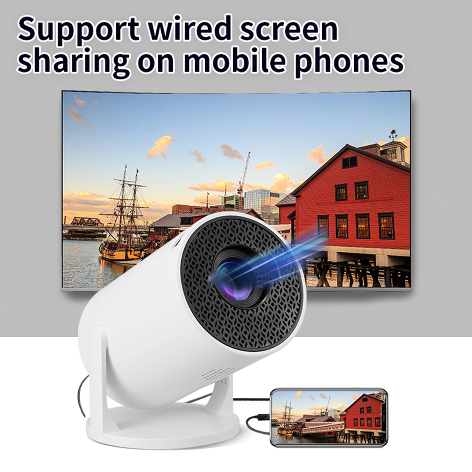 Projektor M5 8K Wifi 6 Ultra H – Home Cinema Gaming recenzja i cena