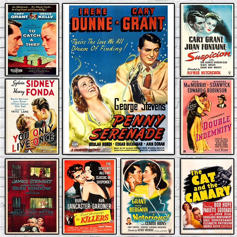 Kolekcja plakatów vintage z kl – Home Cinema Films recenzja i cena