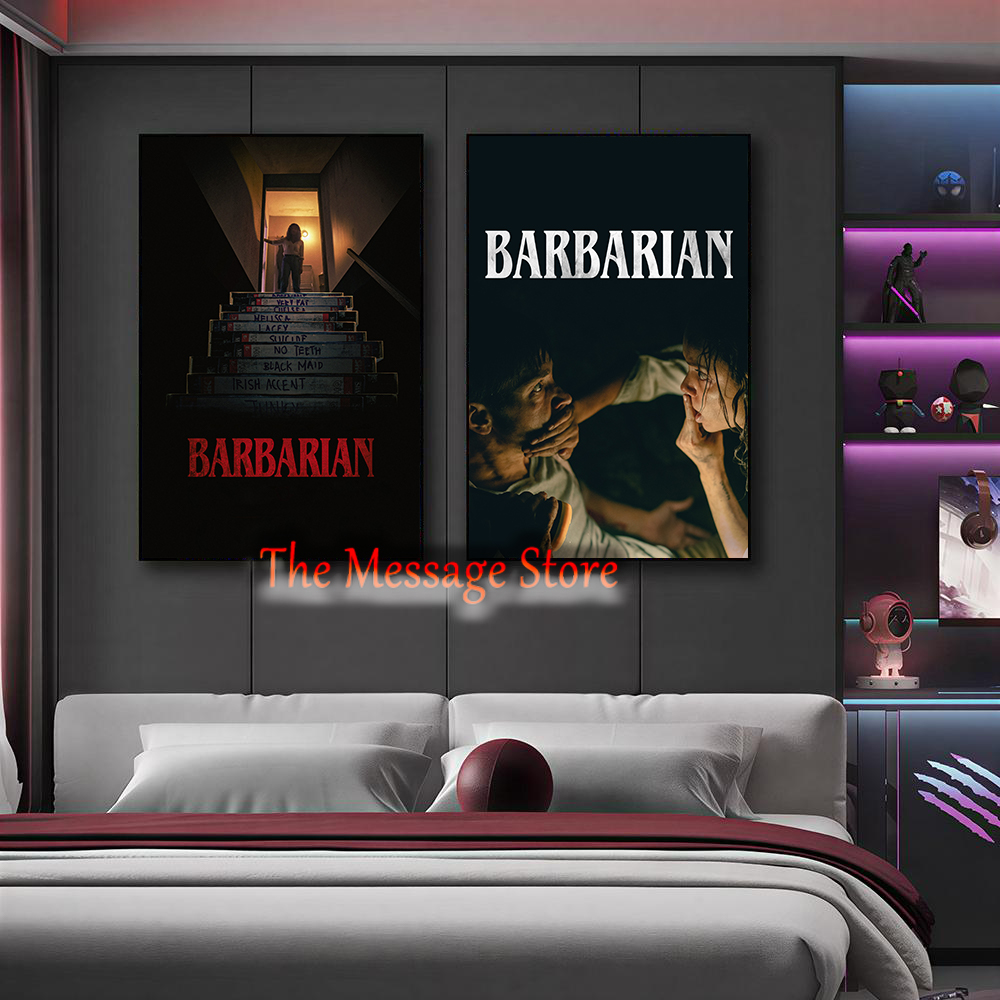 Plakat filmowy Barbarian 2022  – Home Cinema Films recenzja i cena
