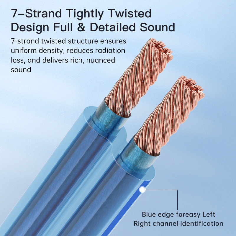Kabel głośnikowy stereo CHOSEA – Home Cinema Gadgets recenzja i cena