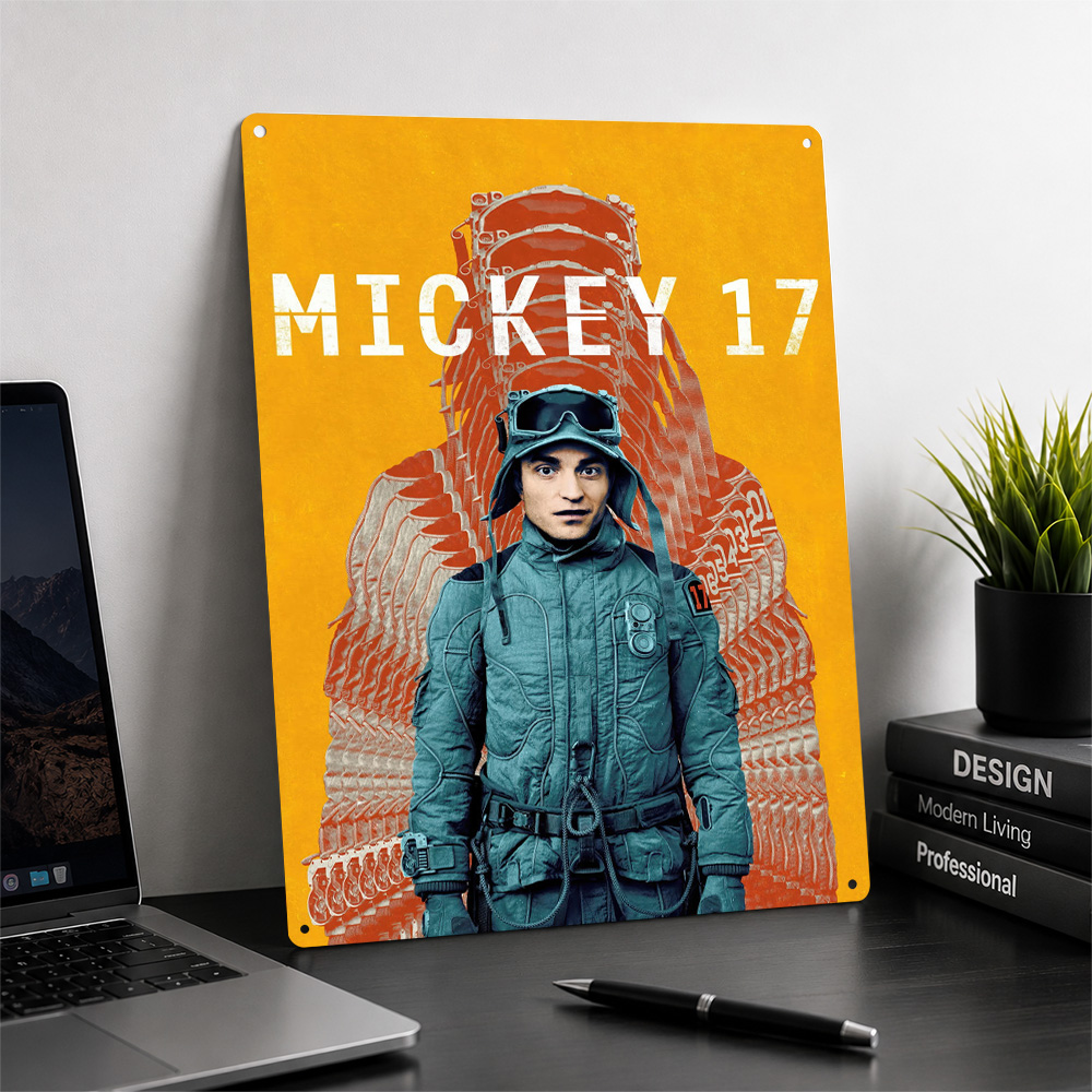 Plakat Metalowy Mickey 17 Film – Home Cinema Films recenzja i cena