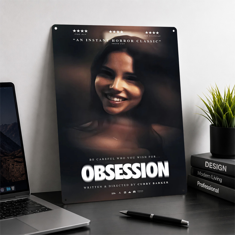 Plakat Metalowy Obsesja Filmow – Home Cinema Films recenzja i cena