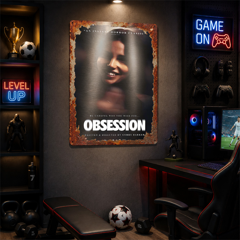 Plakat Metalowy Obsesja Filmow – Home Cinema Films recenzja i cena