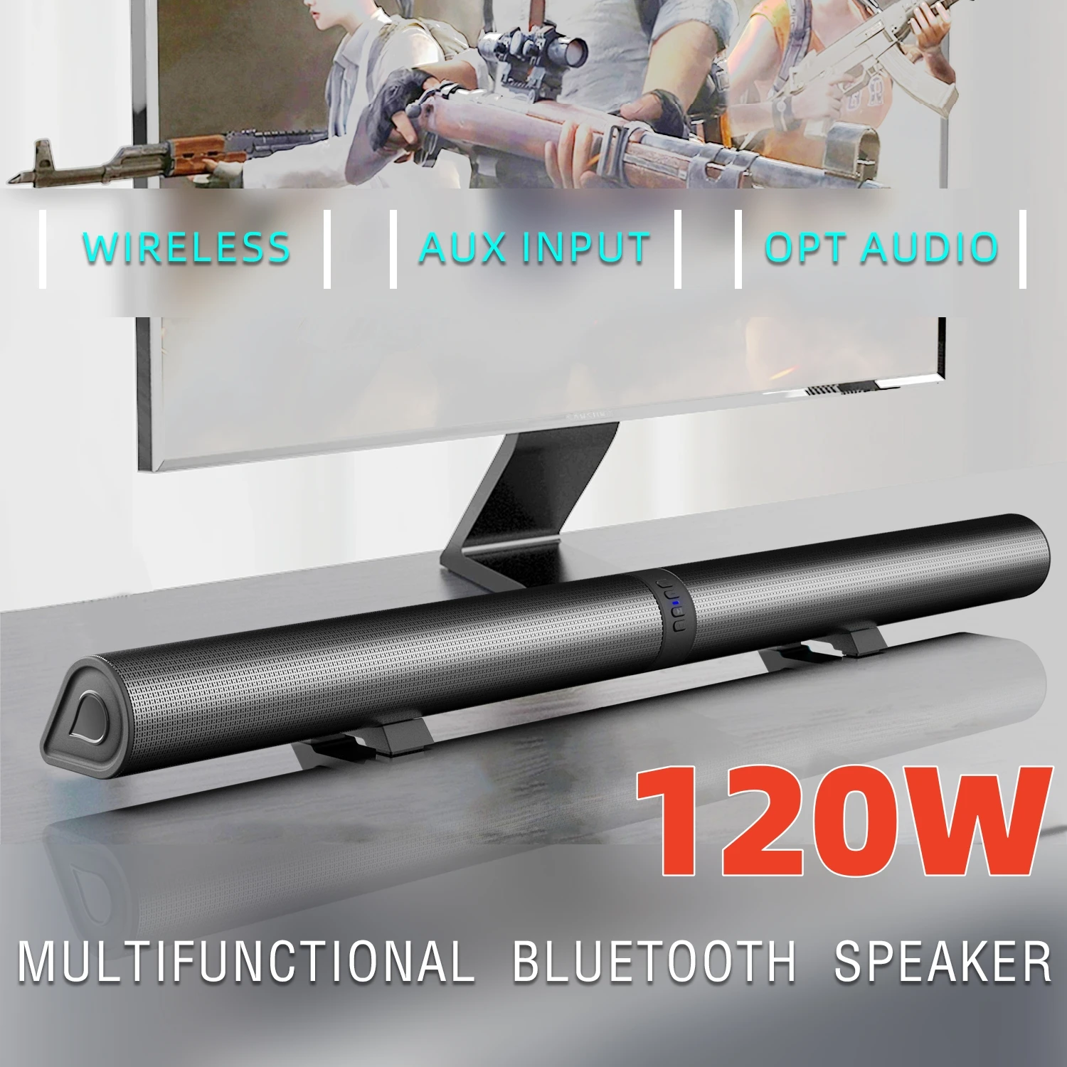 Soundbar FM TV Głośniki Blueto – Home Cinema Gadgets recenzja i cena